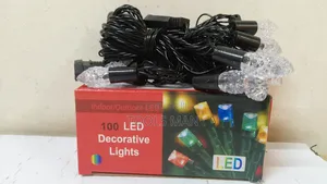Set of 100 Led Decorative Lights for Both Indoor and Outdoor Use.