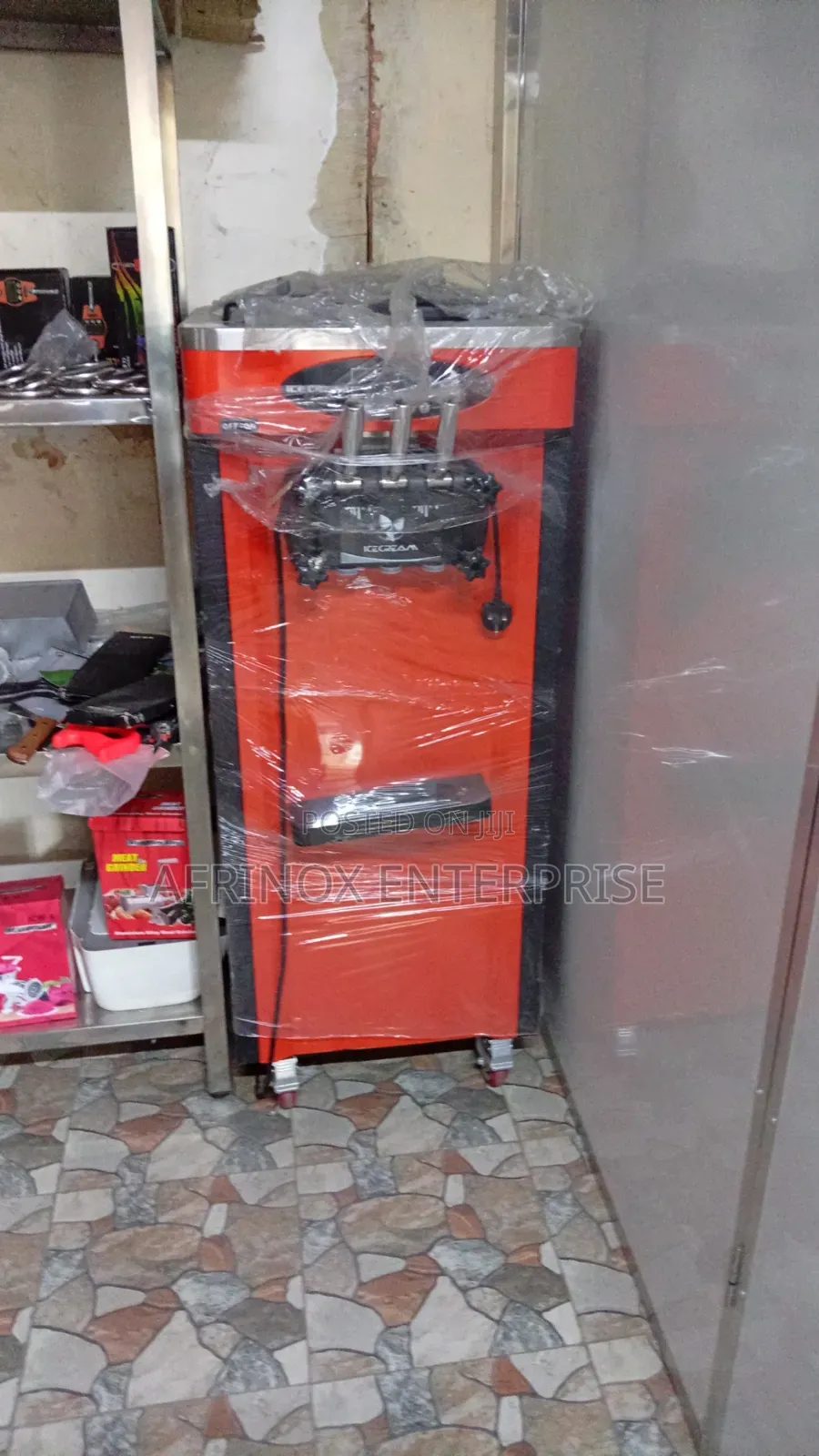 Soft Ice Cream Maker Machine