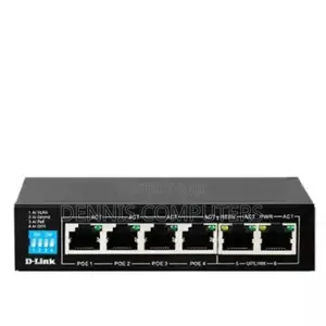 D-Link Des-F1006p-E 6-Port Unmanaged Poe Switch