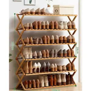Foldable Shoe Rack Stand / Multifunctional Organizer