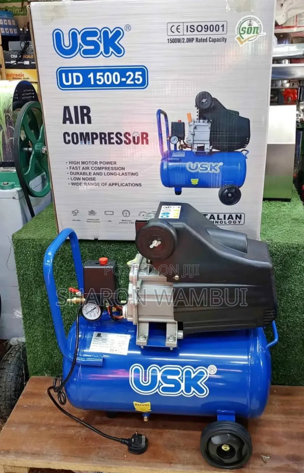 Usk 25litres Electric Air Compressor