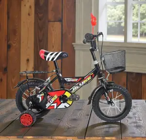 Kids 12 14 16 Inch Bike for Ages 2–11 With Basket and Training Wheels