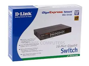 D-Link DGS-1016d 16-Port Gigabit Unmanaged Switch