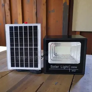 200w Solar Flood Light Lamp Ip67 Waterproof Easy Installation Outdoor