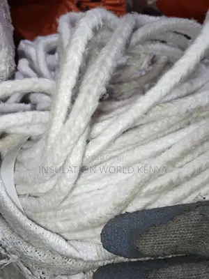 High-Temp Sealing Square Rope 6mm Insulation (Up to 1260°C)