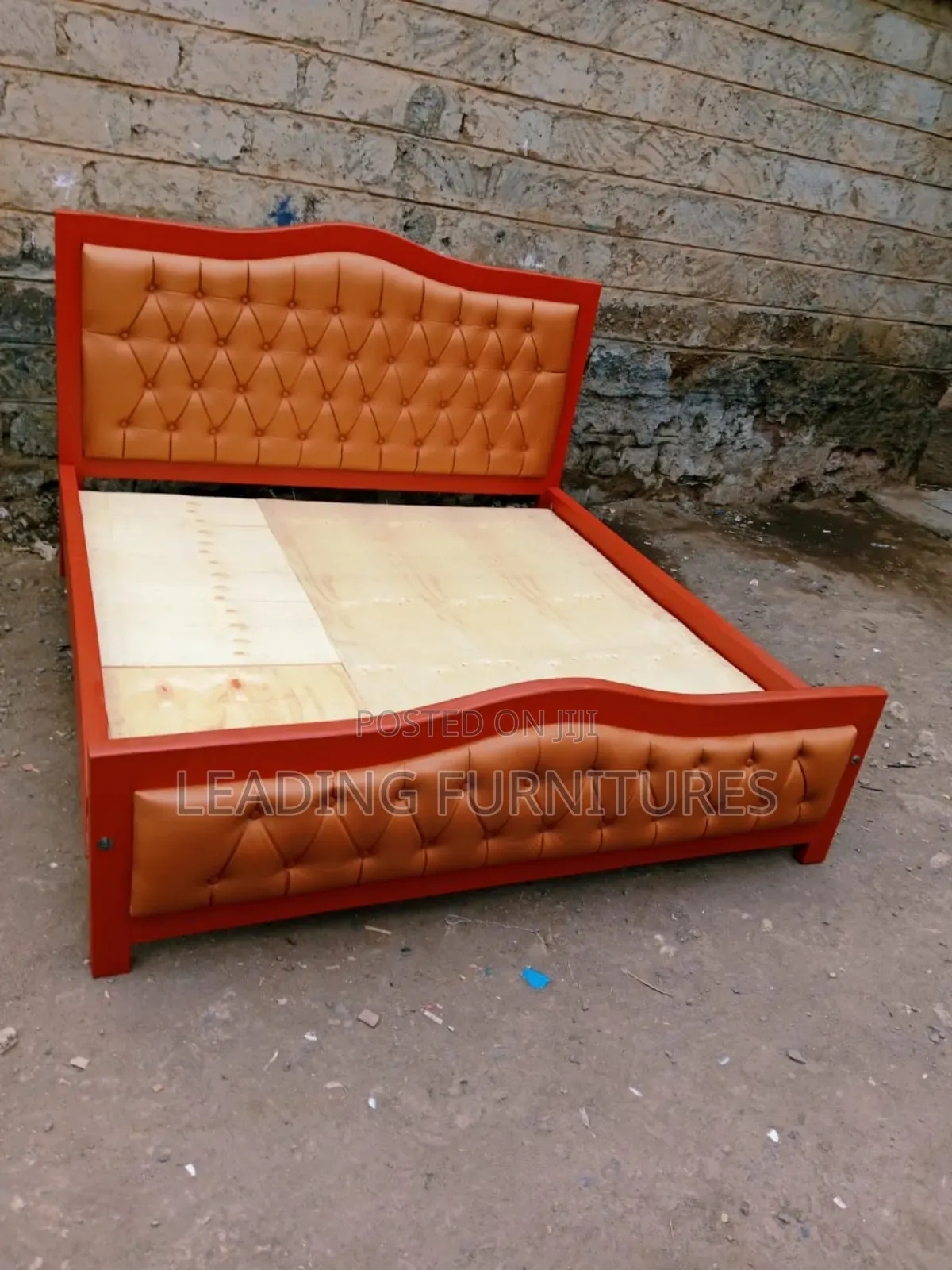 5x6 Mocket Bed Right Brown