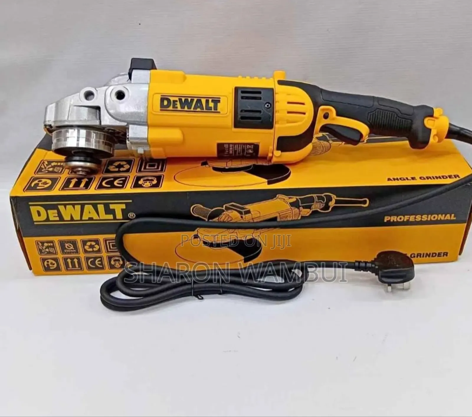 Electric Dewalt Angle Grinder 9 Inches