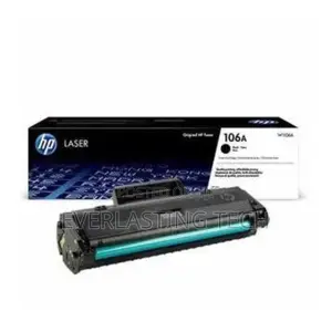 Hp 106a Black Original Laserjet Toner Cartridge - W1106a