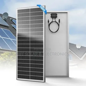 100 Watts - 18 Volts Monocrystalline Solar Panel All Weather Germany