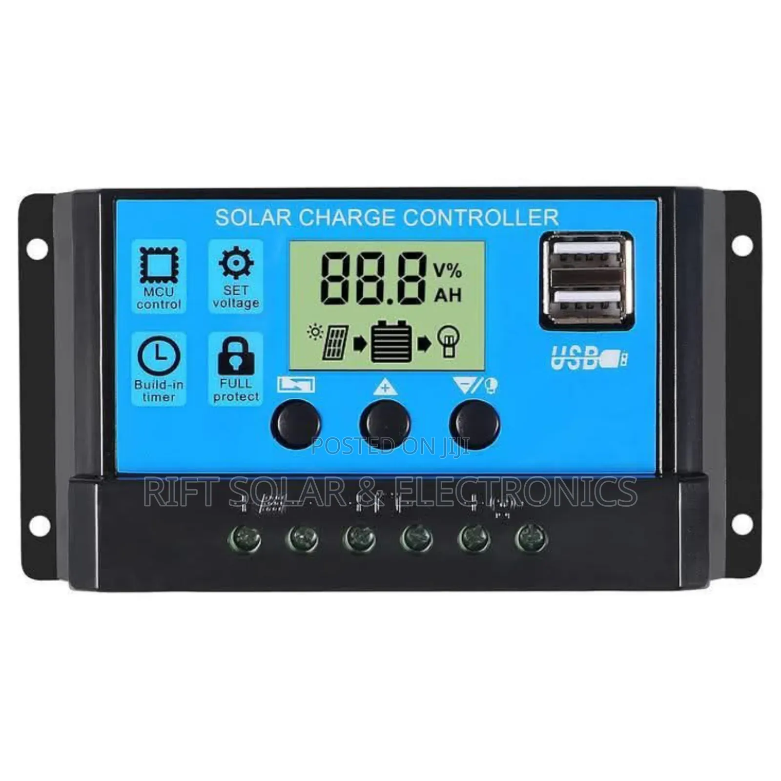 40a Digital PMW Usb Solar Charger Controller 12v/24v/36v