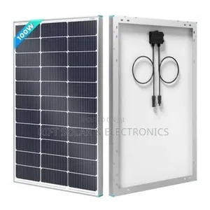 100 Watts - 12 Volts All Weather Solar Panel Germany 25 Years Warranty