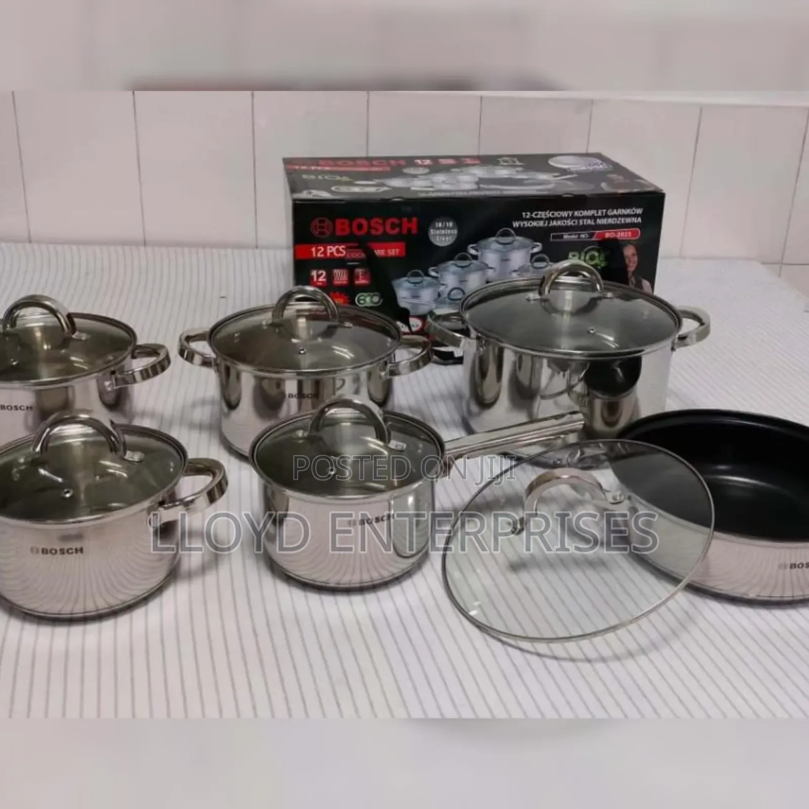 Bosch 12pcs Nonstick Cookware