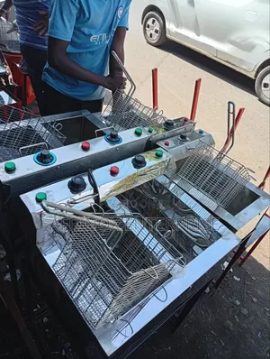 Commercial Double Tank Electric Deep Fryer – 34l