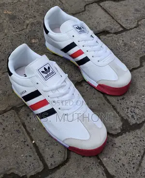 Adidas Samoa Black White Black Rasta Sizes 40_45