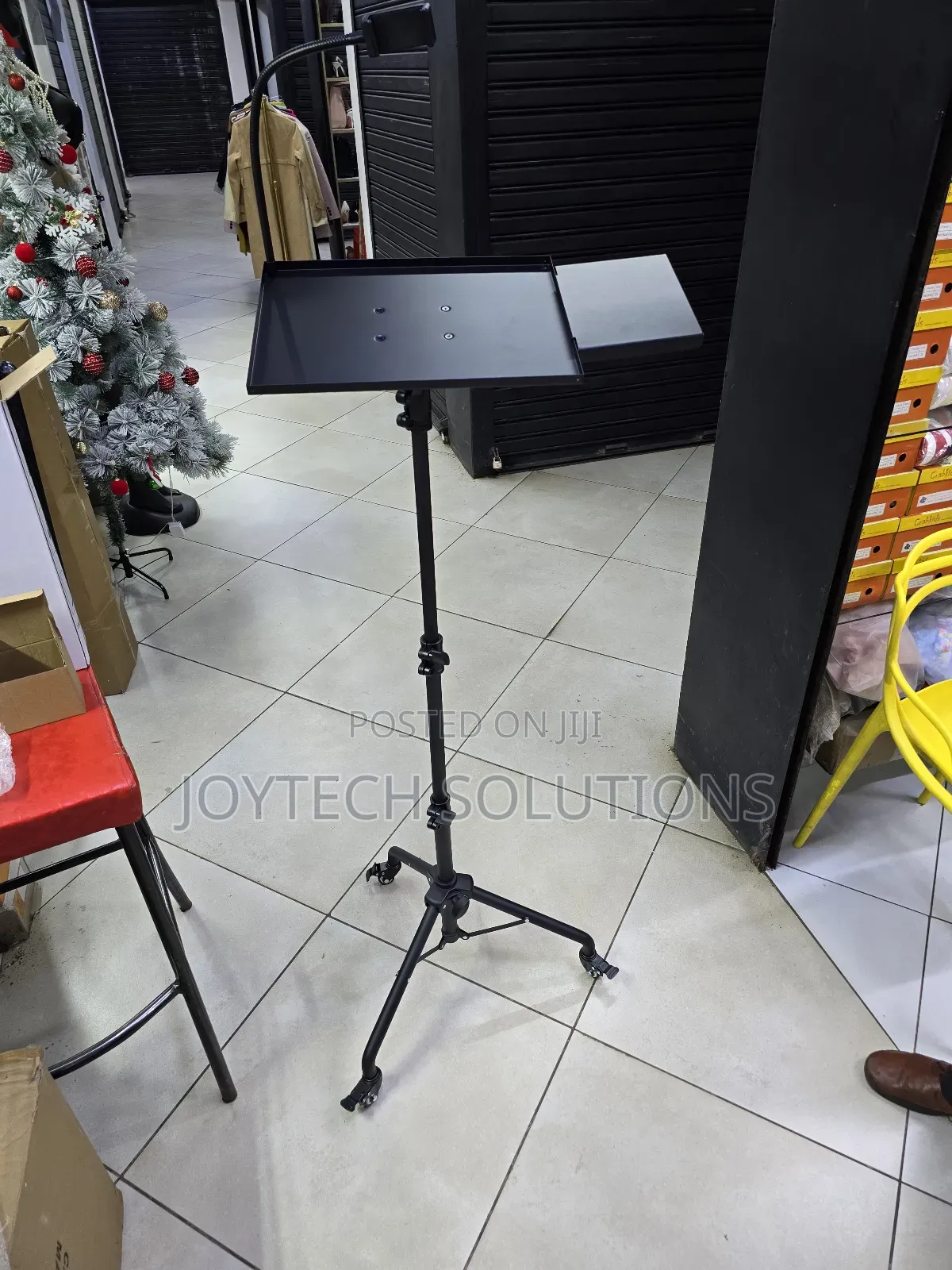 Portable Alluminiun Pulpit Stand. [ Foldable Adjustable Height ]