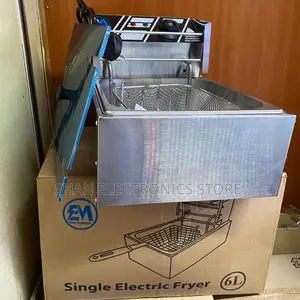 New Single Tank Energy Efficient 6 Litres Single Deep Fryer