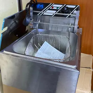 Electric Single Deep Fryer Machine 6 Liter for Commercial Use