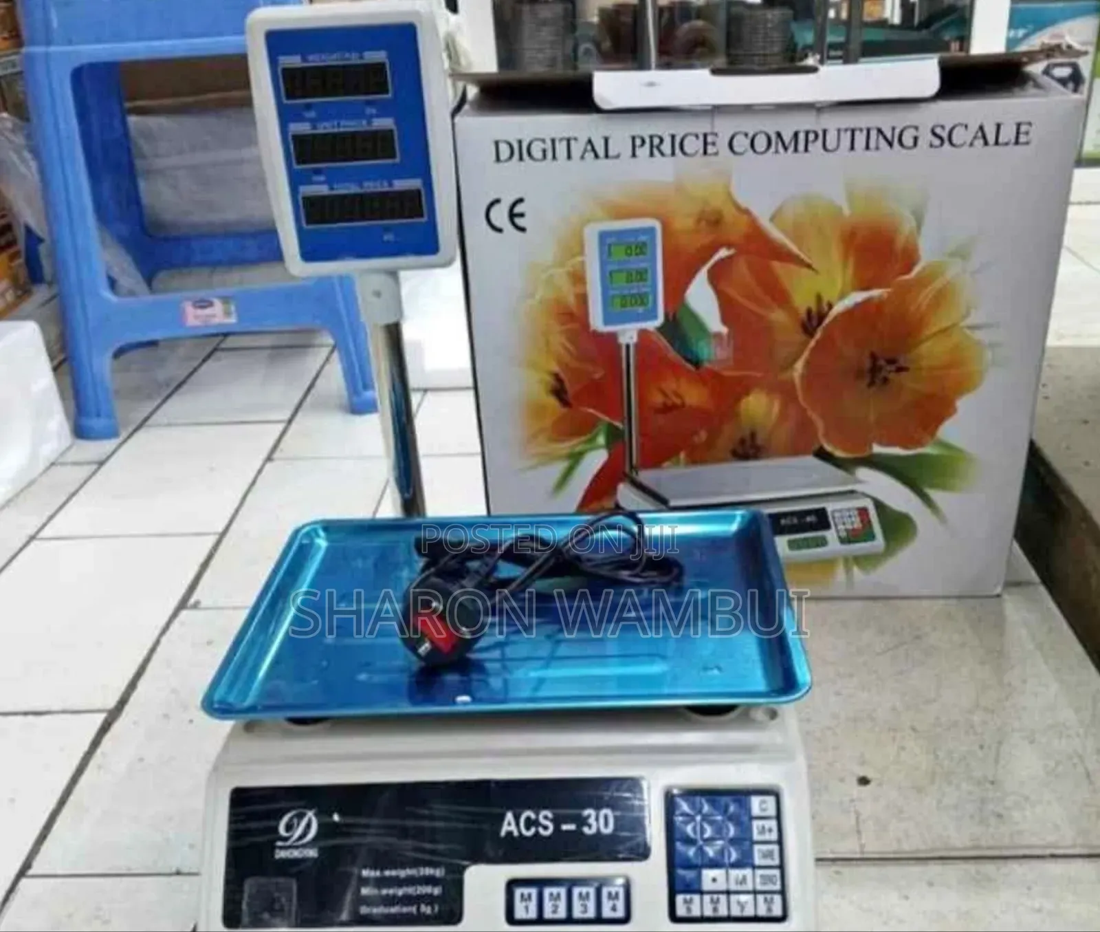 Digital Weighing Scale 30kgs