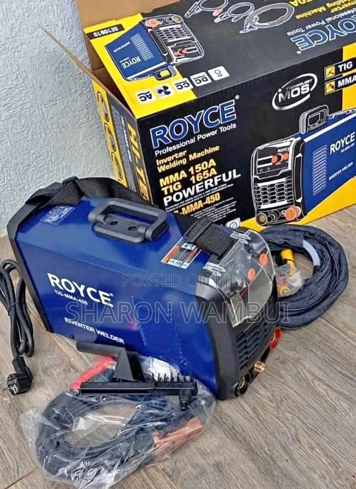 450amps.Royce Tig Welding Machine With All Accessories