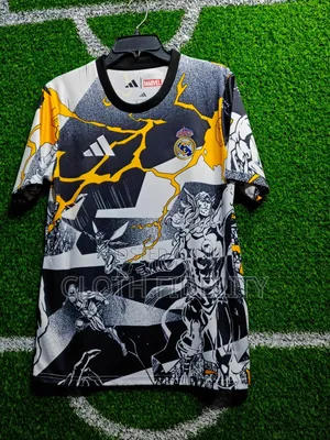 Adidas X Marvel Real Madrid Pre Match Kit