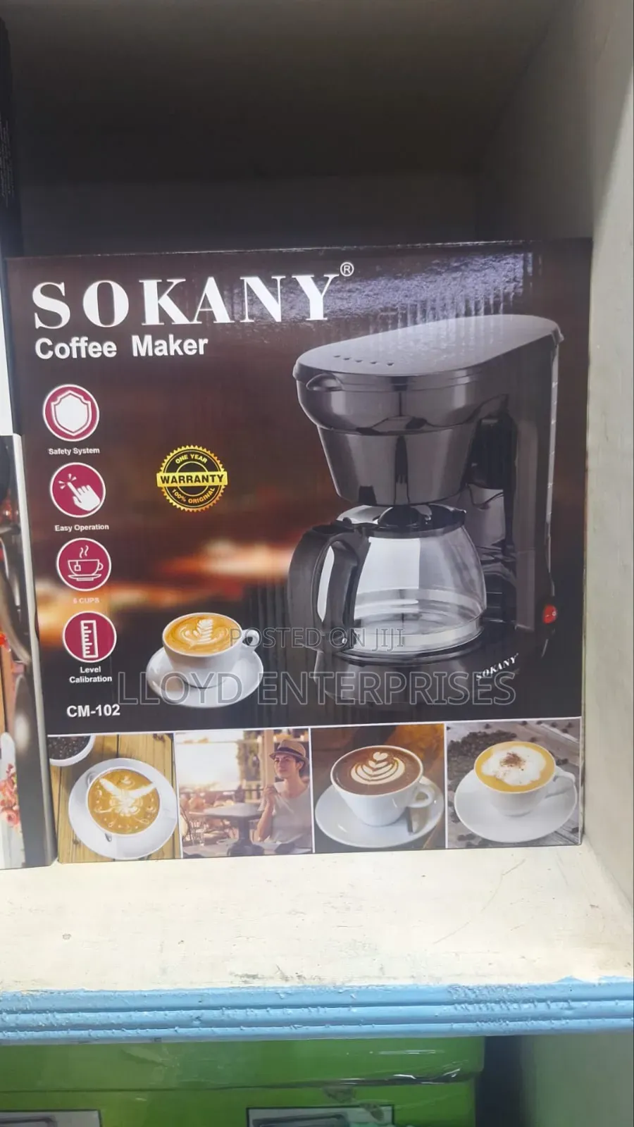 Sokany Coffee Maker-New