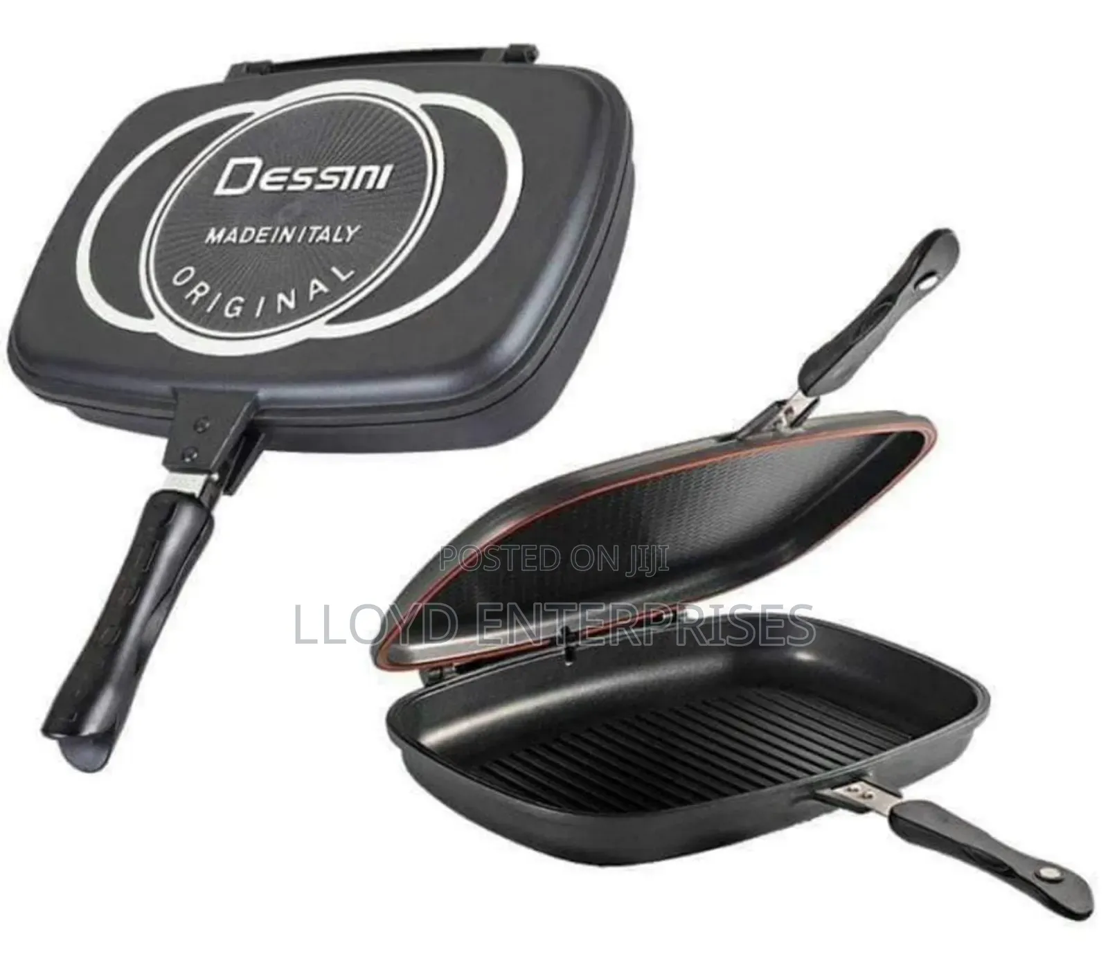 36cm Dessini Double Grill Pan
