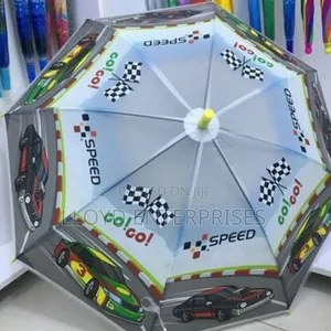 Cartoon Themed Kids Umbrella