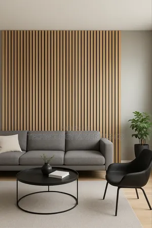 Slat Wood Acoustic Panel – Modern Wall Cladding | Soundproof Panel