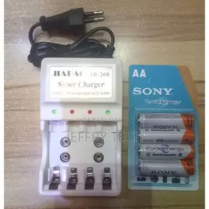 Aa Rechargable Battery With Chargerr