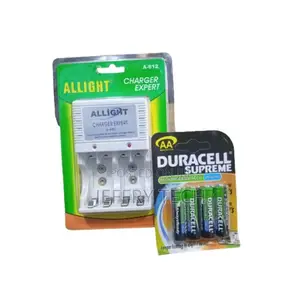 Duracell Rechargeable Battery Aa and Charger