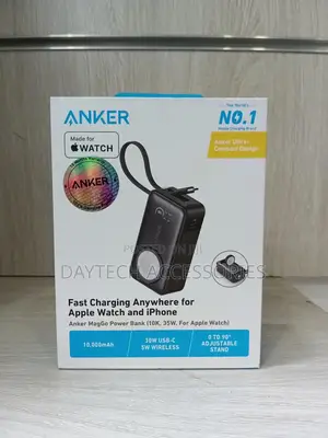 Anker Maggo Power Bank 10000mah 35w for Apple Watch, A1657h11