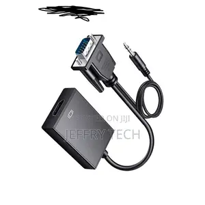 Vga Male to Hdmi Female Converter Adapter Cable With Audio Output