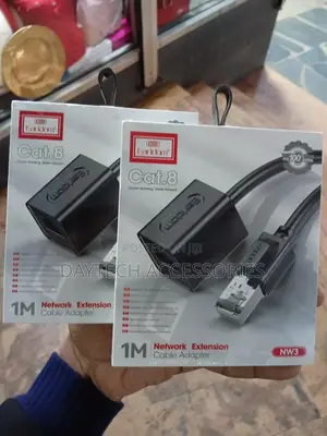 This Is an Earldom Cat.8 Network Extension Cable Adapter 1m