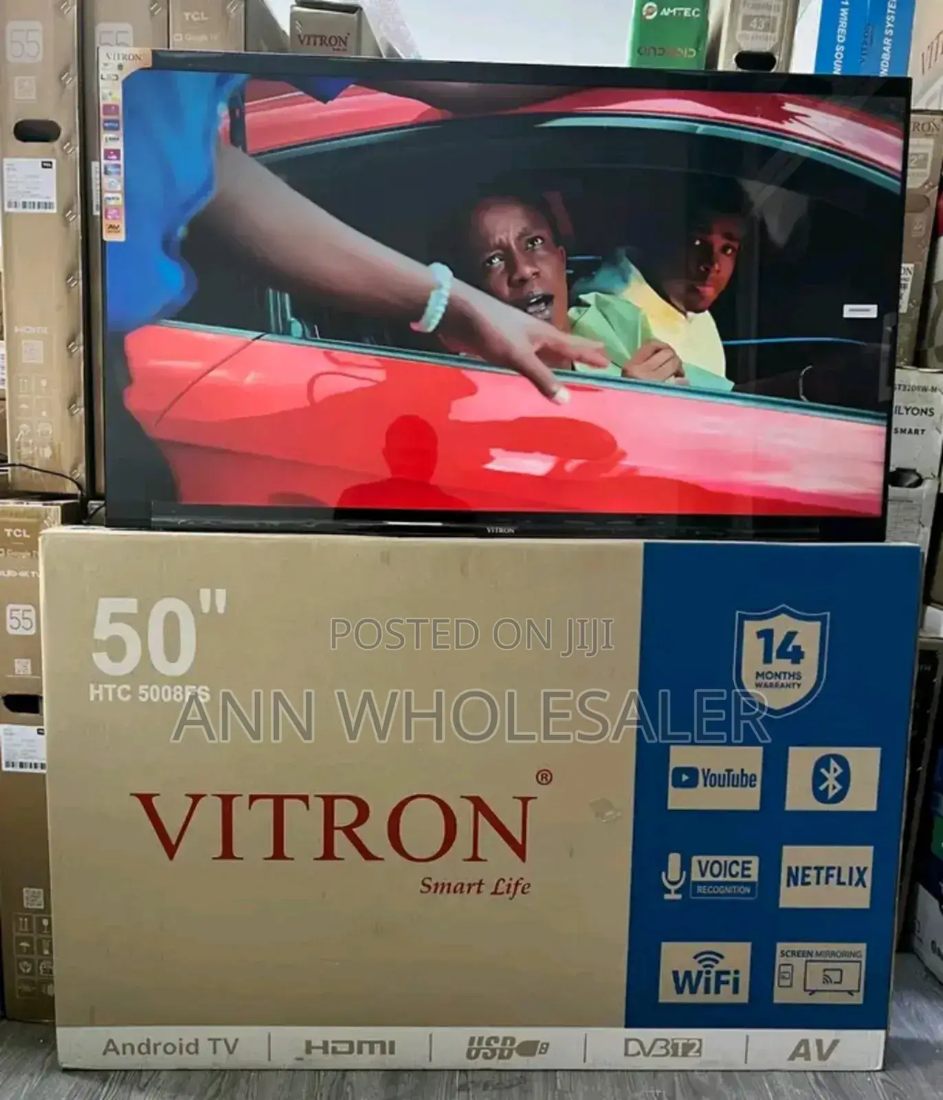 Vitron 50-inch Full Hd Smart Android Tv