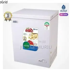 Nunix 100l Energy Efficient Chest Freezer – Low Noise, CFC-Free