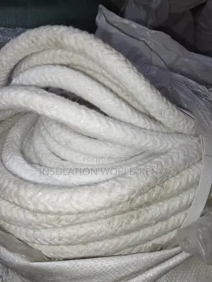 Ceramic Fiber Round Rope – 16mm (1260°C Rated)