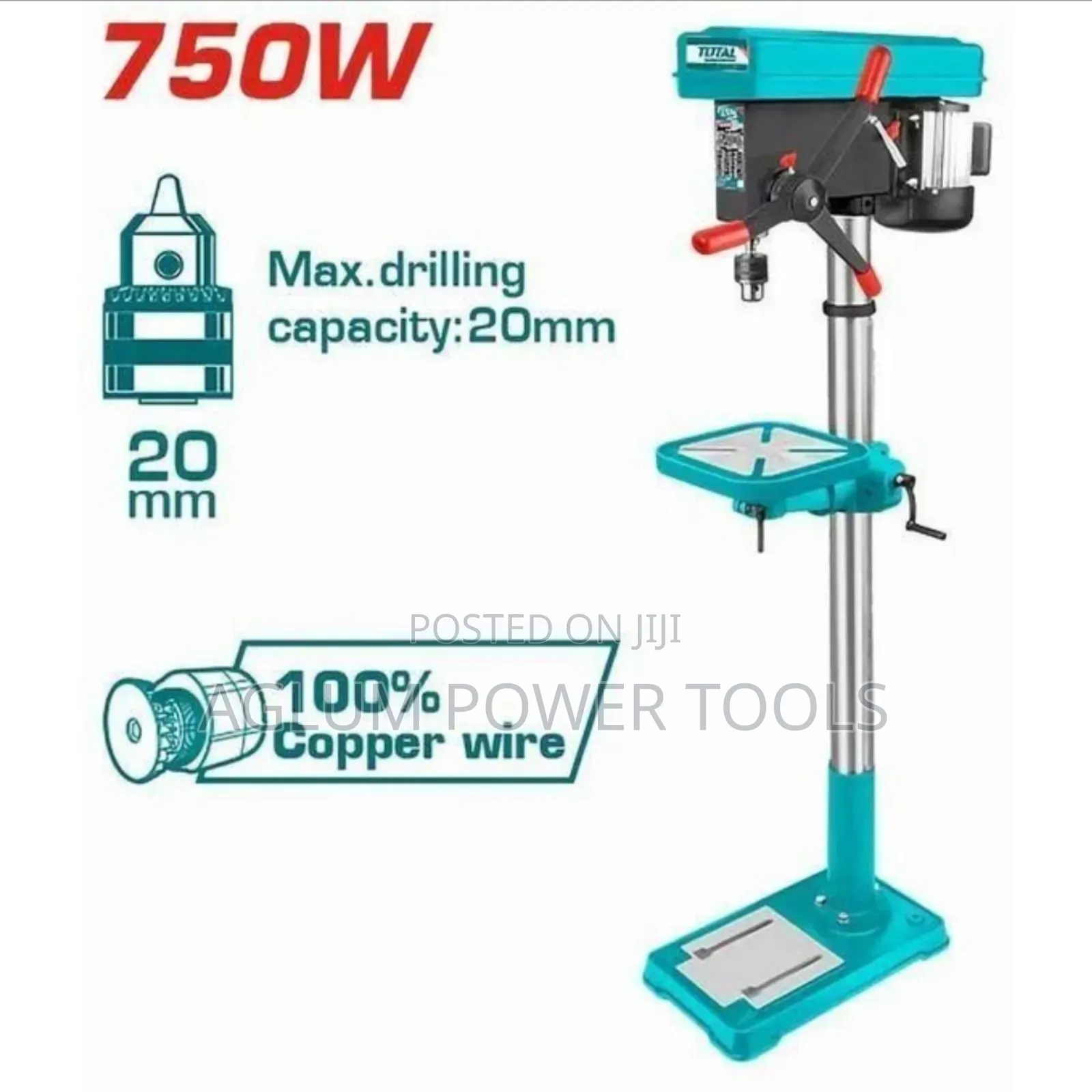 Drill Press 20mm 750w