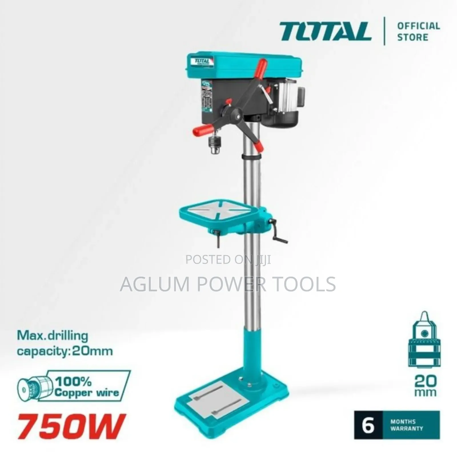 Drill Press Machine 20mm Total