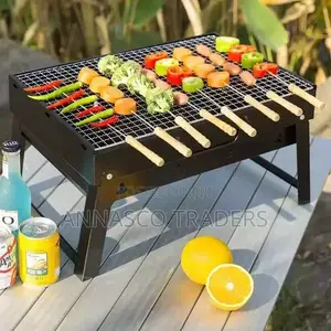 Foldable Portable Barbecue Charcoal Grill