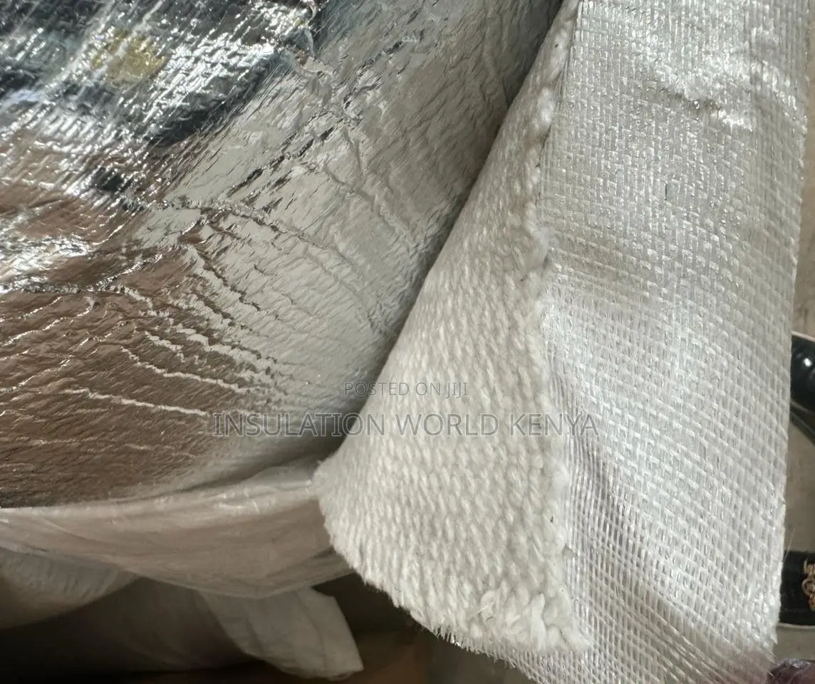 Ceramic Fiber Cloth With Foil – 1260°C Thermal 3mm Thick