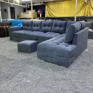 Lovely 6 Seater L Sofa