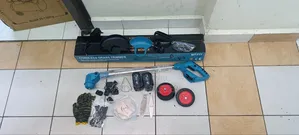 Cordless Brush Cutter With 2 Lithium Batteries