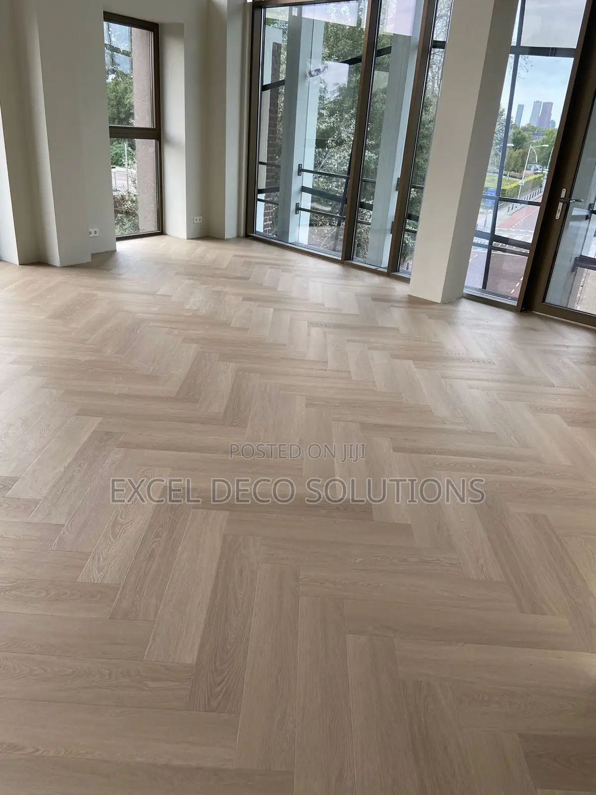 Premium Herringbone SPC Planks Waterproof