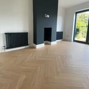 Luxury Herringbone Click SPC Floor Installation