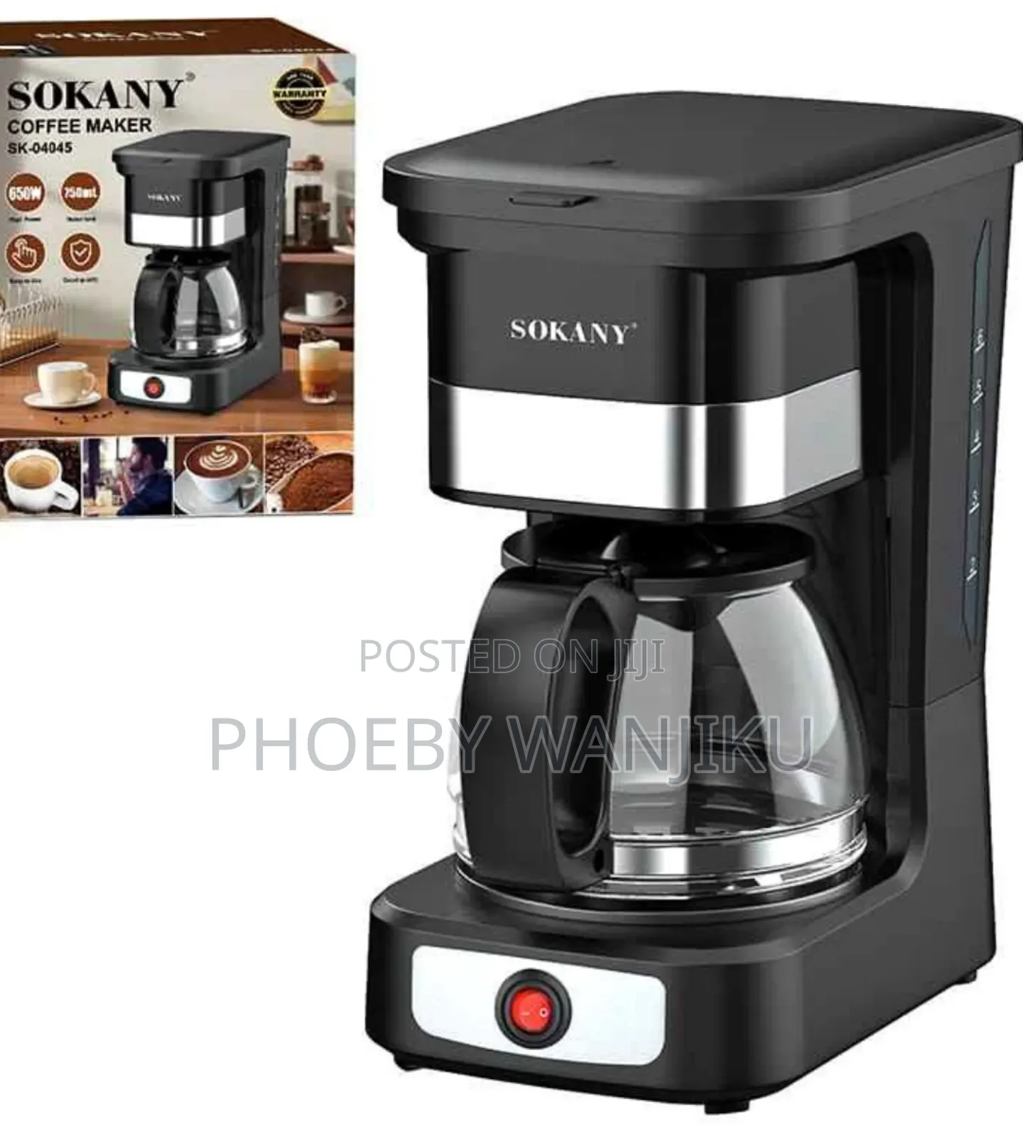 Electric Coffee Maker/Sokany Coffee Maker Machine