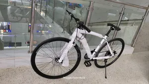 White Hybrid/Flat-bar Road Bike/Racing Bike Size 27.5
