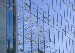 Reflective Window Tint, for Commercial Buildings