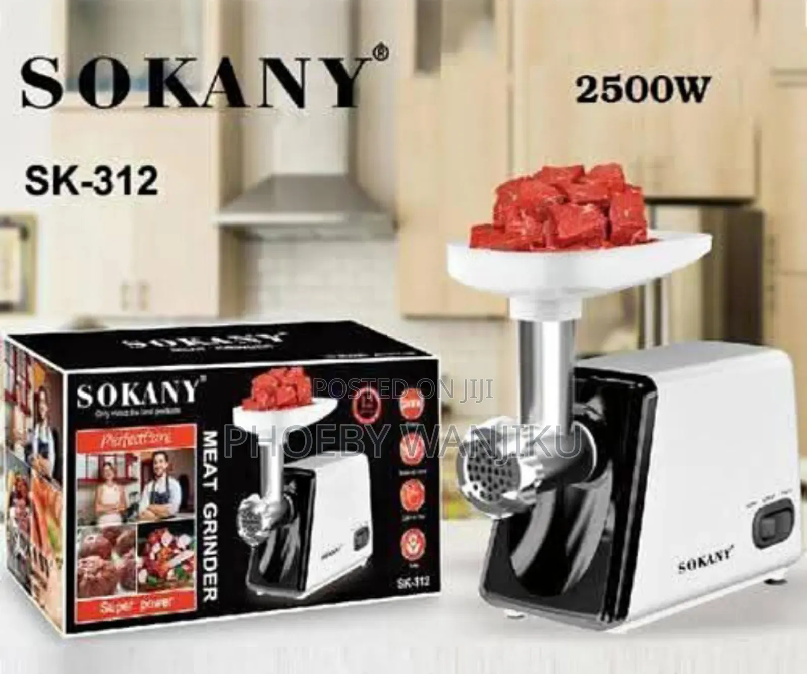 Ideal Meat Mincer/Sokany Meat Grinder 2500w