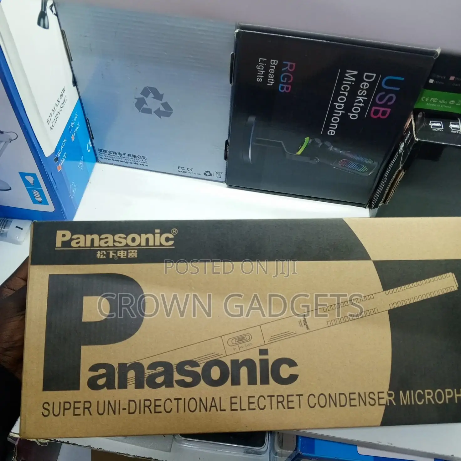 Panasonic Em-2800a Uni-Directional Shotgun Condenser Microphone
