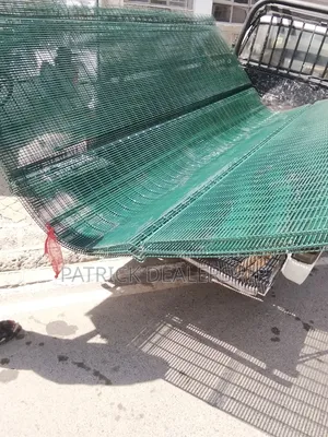 Green Anti-Climb Fence